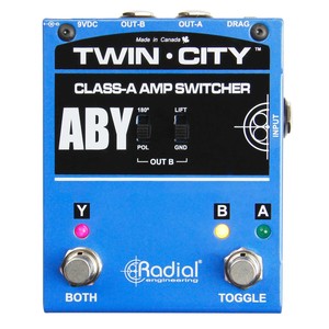 Radial Twin City - Class-A Active ABY Switcher