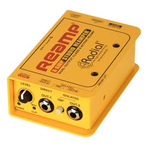 Radial X-Amp 1-in 2-out Active Re-Amping Device