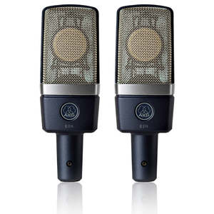 AKG C214 Large Diaphragm Condenser Microphone - Matched Pair