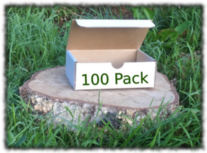 Die Cut Rectangle Box - 225x167x83mm 100 Pack