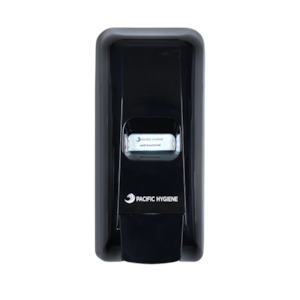 Pacific Hygiene 1L Soap & Sanitiser Dispenser - Black