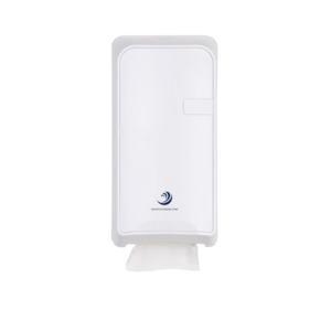 Quartz Interleave Tissue Dispenser - White