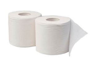 Pacific Green 1 Ply toilet roll tissue - 850 sheets