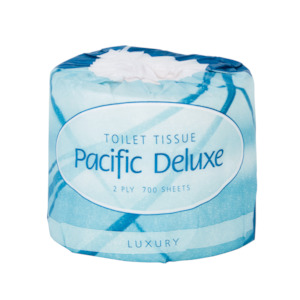 Toilet Tissues Toilet Rolls: Pacific Deluxe Roll Toilet Tissue 2-Ply 700 Sheets