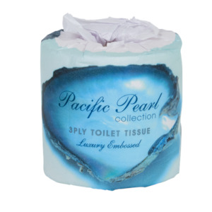 Pacific Pearl 3 Ply Toilet Roll 250 Sheets
