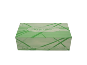 Facial Tissues Deluxe: Pacific Deluxe Facial Tissue with Aloe Vera, 2 Ply - FSC