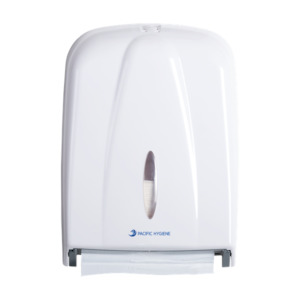 Pacific Hygiene Trim Hand Towel Dispenser - White