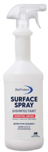 BioProtect Surface Spray Disinfectant 550ml Spray Bottle