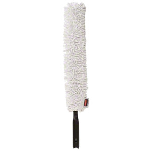 Mops Mopping Accessories Mop Attachments: Rubbermaid Quick Connect Flexi Wand with Dusting Sleeve, White