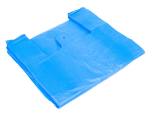Rubbish Bags Rubbish Bags: Pacific Handy Sack Handle Blue 60L