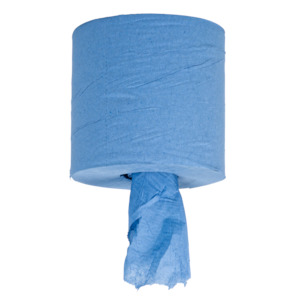 Sorb-X Centrefeed Roll 1-Ply Blue 18.5cm
