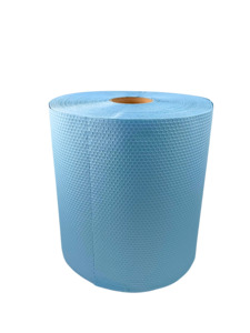 Hand Towels Rolls: Sorb-X Mega Heavy Duty Wiper Blue