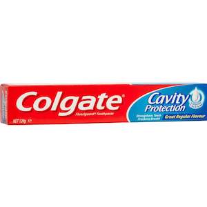 Personal Care Oral Care: Colgate Fluoriguard Toothpaste Cavity Protection Great Regular Flavour 120 g