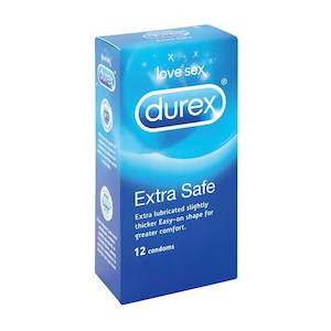 Personal Care Sexual Health: DUREX Extra Safe 12