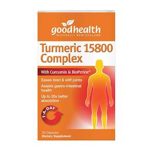 Good Health Turmeric 15800 Complex 30 Capsules