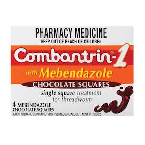 Baby Essentials: COMBANTRIN 1 Chocolate Squares 4