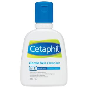 Bath Body: Cetaphil Gentle Skin Cleanser Face & Body 125 ml
