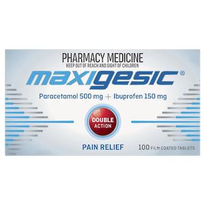 MAXIGESIC Pain Relief Tabs 100s