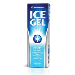 Topical Pain: Mentholatum Ice Gel 100g