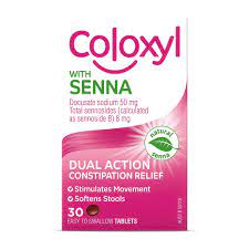 Digestion Support: COLOXYL and Senna Tabs 30s
