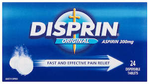 Aspirins: DISPRIN Original 300mg 24s