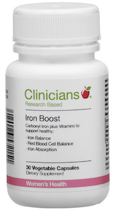 Breast And Bottle Feeding 1: Clinicians Iron Boost 24mg