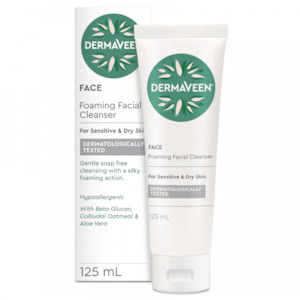 DERMAVEEN Face Foaming Clnsr 125ml