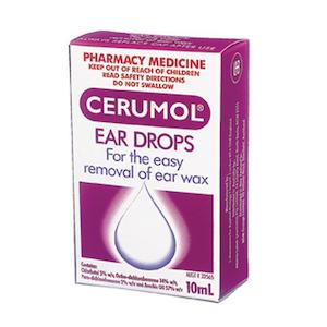 Cerumol Ear Drops For The Easy Removal of Ear Wax 10ml