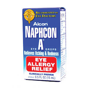 Allergies And Hayfever: Naphcon A Eye Dr 15ml