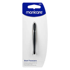 M'CARE 35000 Tweezers Black Slant