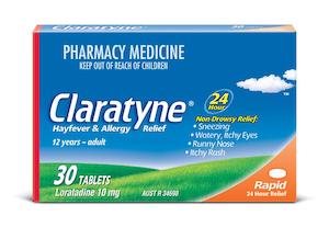Allergies And Hayfever: Claratyne Hayfever & Allergy Relief 12 Years - Adult 30 Tablets