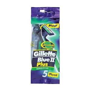 GILLETTE Blue II Plus Pivot 5s