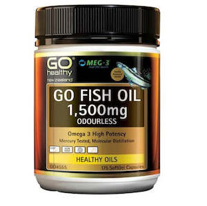 GO Fish Oil 1500mg 175 Caps