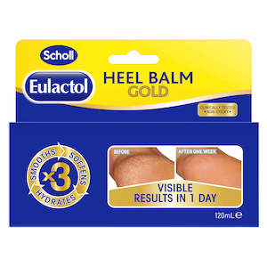SCHOLL Eulactol Heel Balm Gold 120ml - Expires 03/26