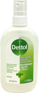 DETTOL Wound Wash Spray 100ml