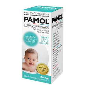 Personal Care First Aid: PAMOL Infant Drops 60ml