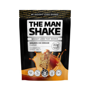 The Man Shake Golden Ice Cream 840g