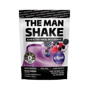 The Man Shake Mixed Berries 840g