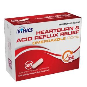 Ethics Heartburn & Acid Reflux Relief 28 Capsules