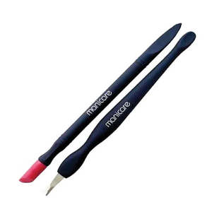 Nail Care: Manicare Cuticle Trimmer & Pusher | Stainless Steel | Hangnail Removal | M'CARE 38100