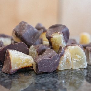 Products: Crystalised Ginger & Dark Chocolate - Coromandel Chocolate - Award-Winning Bean-to-Bar Chocolate