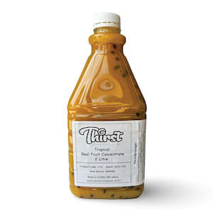 Smoothies And Frappes: Tropical Real Fruit Concentrate - 2L