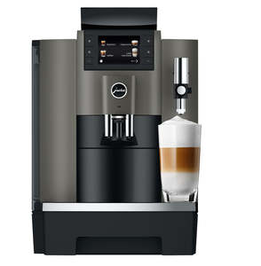 Coffee Machines For Office And Workplace: JURA W8 Commercial Automatic Coffee Machine - Dark Inox