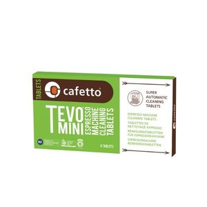 Cafetto Tevo Mini Espresso Machine Cleaning Tablets - 8 Pack