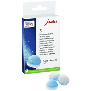 JURA 3-Phase Cleaning Tablets 6 Pack