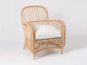 Rattan 1: Altan Chair – Whitewash