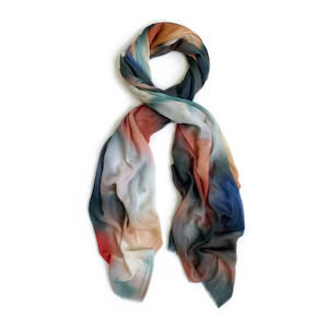 Scarves Hats: Good & Co / Flower Markets / Wool + Silk Scarf