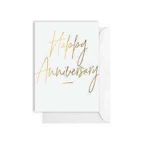 Greeting Cards: Elm / Greeting Card / Happy Anniversary