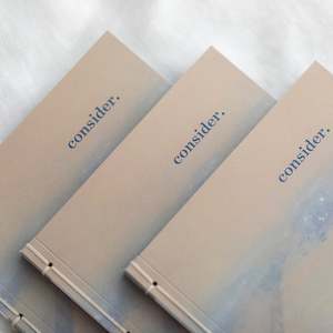 Under 100: The Consider Journal / Handbound Limited Edition
