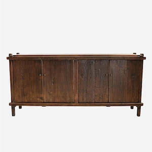 Living: Oak 4 Door Sideboard